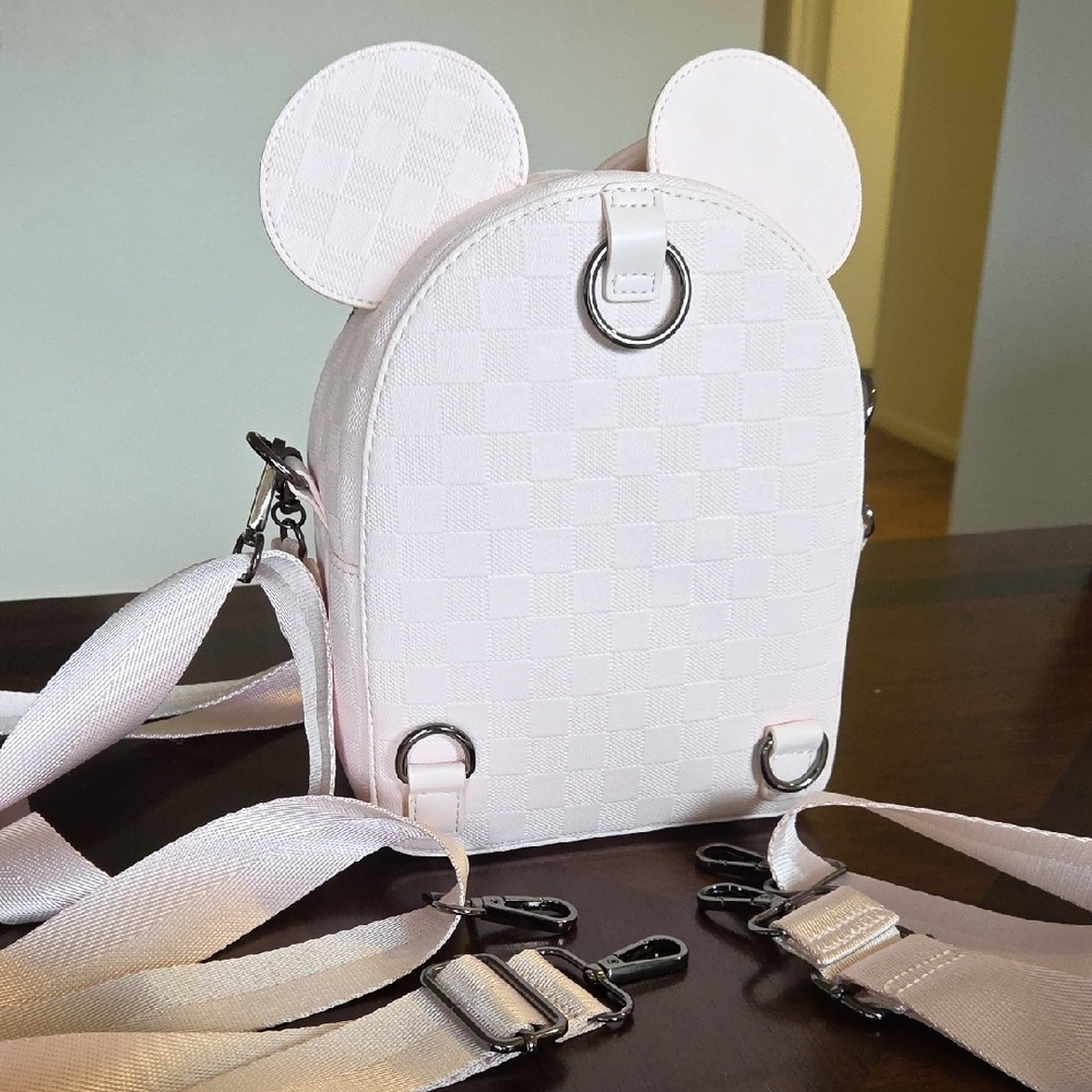 Loungegly Disney Light Pink Minnie Mouse Backpack - Picture 3 of 7